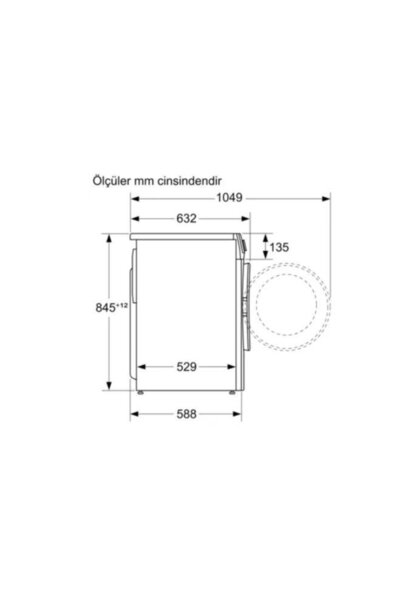 Profilo Cga2520xtr Çamaşır Mak-1200 Dev-10 Kg.gri