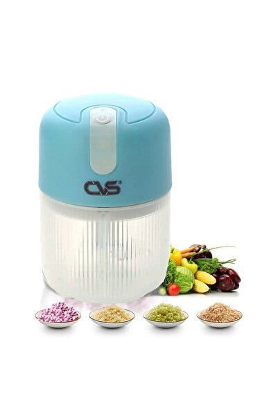 CVS Dn3559 Şarjlı Gıda Doğrayıcı Mini Blender Mavi