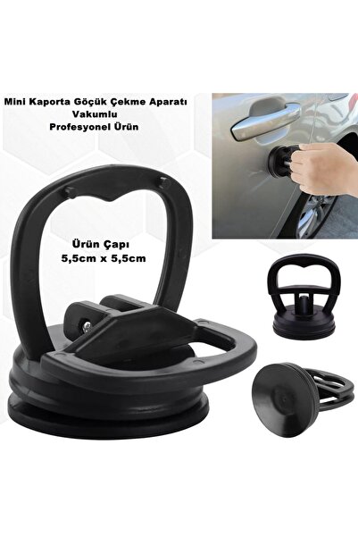 caraks Mini Kaporta Göçük Çekme Aparatı 5,5cm X 5,5cm Vakumlu Profesyonel Ürün -