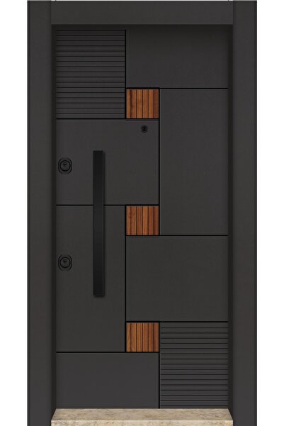 MONO ÇELİK KAPI SİSTEMLERİ Daire Giriş Kapısı, Çelik Kapı, Mn-1101 Sağ