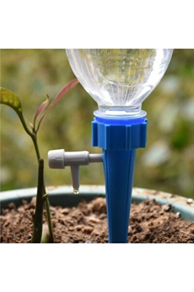 Dükkanönü 4 Adet Damlama Sistemi Saksı Sulama Aparatı Çiçek Bitki Tohum Sulam...