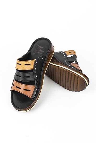 MY DERİ Papuci de damă Bern din piele naturală