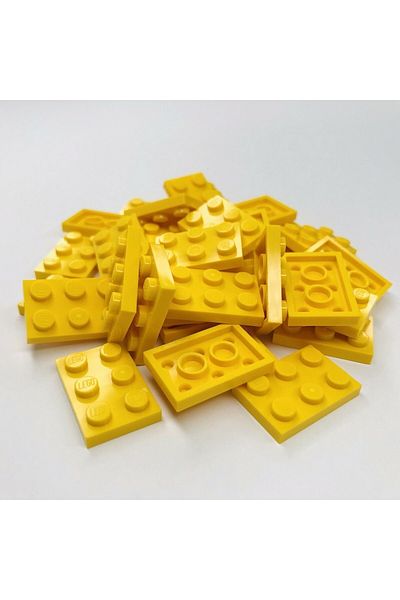 LEGO Original Moc Custom Accessory Creator Plate 2 X 3 Flat Brick Yellow 6 Pieces Will Be Sent