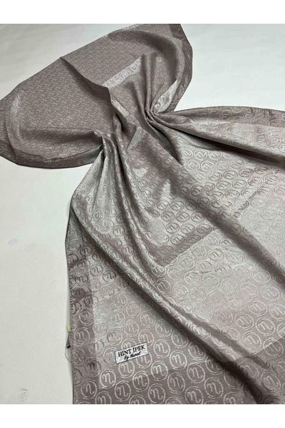Hint İpek Ipekyolu Scarf Light Powder Monogram Shawl