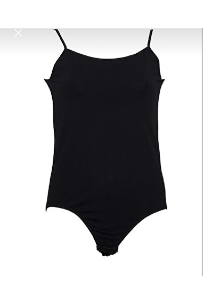 FATELLA Body din lycra cu mâneci zero și bretele din bumbac pentru femei