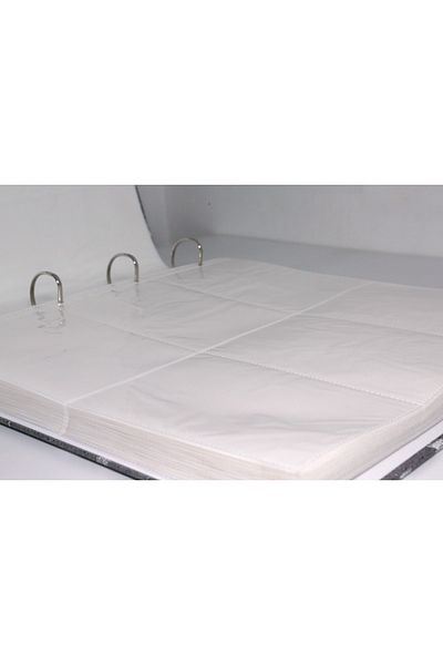 GünTech 10x15 600 Λουκ Offset Μοτίβο Παράθυρο Φωτογραφικό Άλμπουμ Γκρι