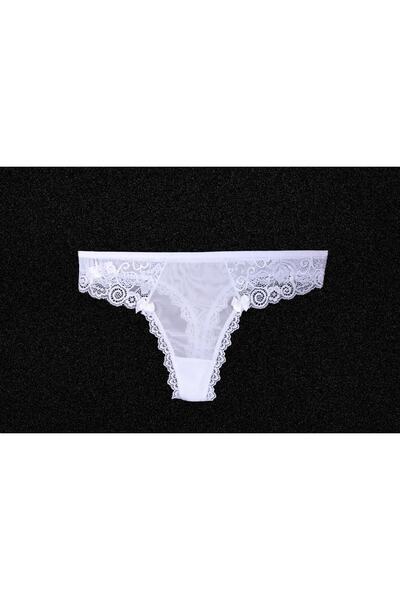 Fancy&Dancy Kadın Beyaz Özel Üretim Modern String