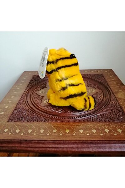 DAKIN TOYS Peluş Garfield Sarı Siyah Çizgili Kedi Asık Suratlı Yumuşak Dolgulu Oyuncak Kore Malı