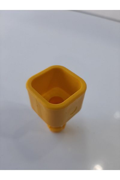 M&H مدخل أنبوب مربع مستقيم 22x22x16 مم (2 قطعة)