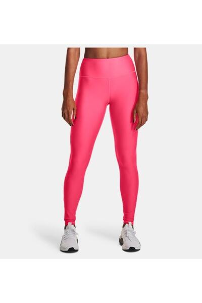 Under Armour Kadın HeatGear® Tam Boy Sıkı Kesim Pembe Tayt