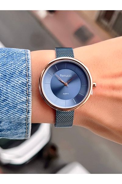 Ferrucci Women's Wristwatch 3 Atm Waterproof Original
