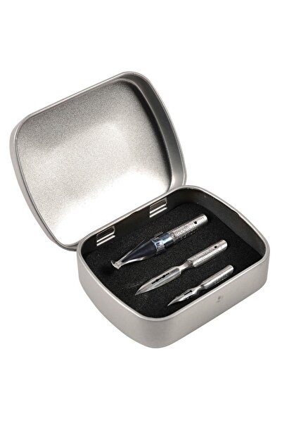 Brause : Drawing Set : 6 Tips (metal Box-21001b)