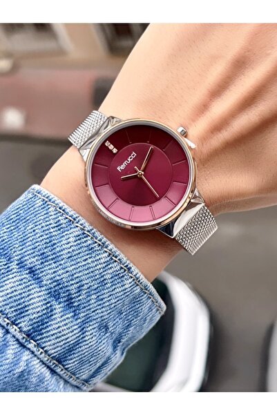 Ferrucci Kadın Kol Saati 2 Yıl Garantili 3 Atm Su Geçirmez 2 Yıl Garantili Orjinal