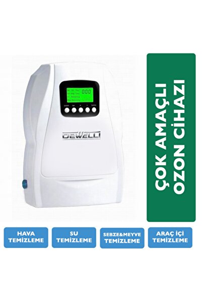DEWELLI Çok Amaçlı Ozon Cihazı