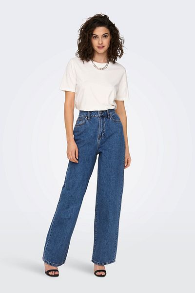 ONLY Pantaloni Jeans Dad Fit pentru femei Onl90s 15282278 Albastru