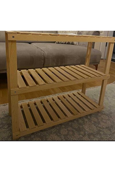 KOVANCI Ahşap Ayakkabılık Saksılık