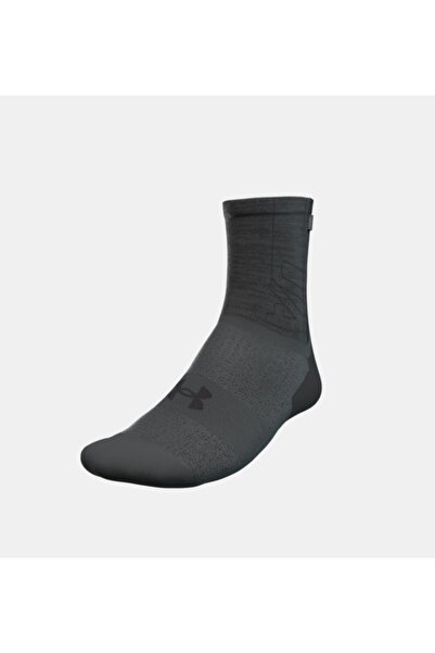 Under Armour Unisex Ua Armor Dry ™ Run Crew Socks 1361156-001 size 47/50