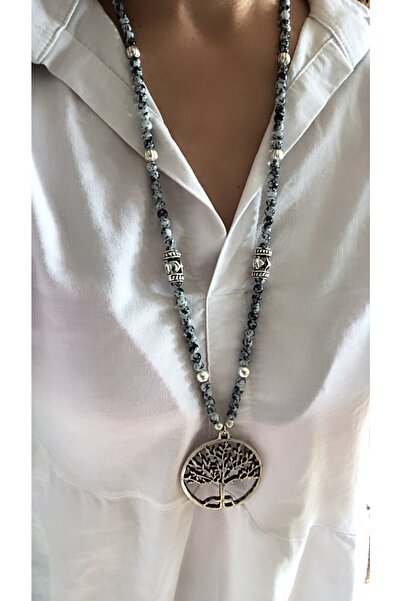 by özllem تصميم قلادة شجرة الحياة الكبيرة