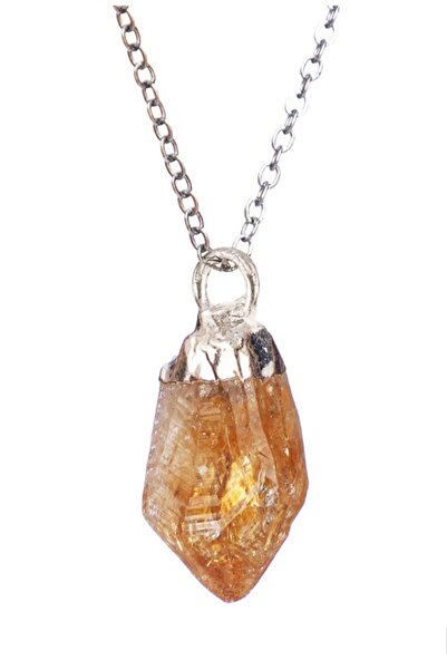 NehirTaş قلادة من الحجر الطبيعي الخام المعتمد