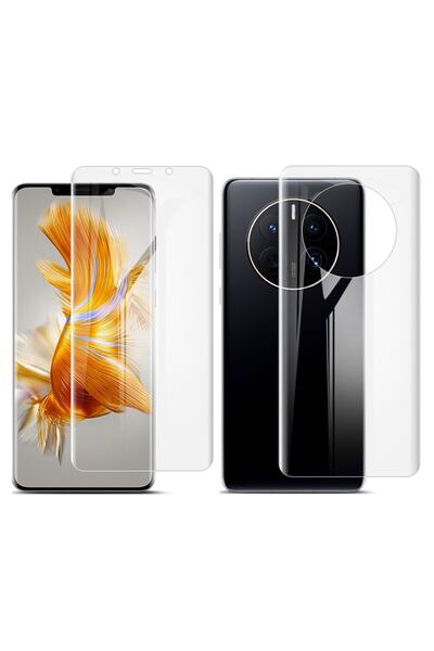 Microcase Huawei Mate 50 Pro Full Ön Arka Kaplama Koruma Filmi - Al3279