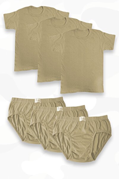 CENNETOĞLU Σετ Στρατιώτη 3 τεμαχίων - Αθλητής, Σώβρακο και Εσωρούχο Boxer Ειδ...