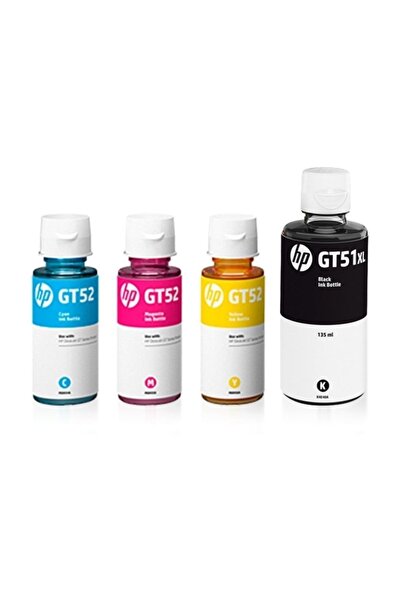 HP Gt51xl Ink Tank 410 4 Renk Orjinal Mürekkep Seti Gt-01-a11