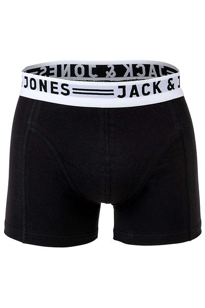 Jack & Jones JACK&JONES Herren Boxershorts, 3er Pack - SENSE TRUNKS, Baumwoll-Stretch