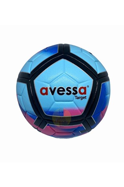AVESSA Target Colorful Astroturf Football Ball 5 Stitched Number