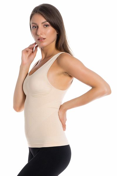 ELEGANCE KORSE Women's Beige Corset Athlete