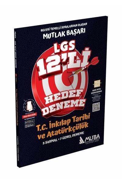 Muba Yayınları 8. Sınıf 12'li Inkilap Tarihi Hedef Deneme