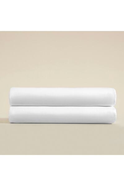 Chakra Ekstra Çift Kişilik Lastikli Çarşaf 220x200 Cm Ekru