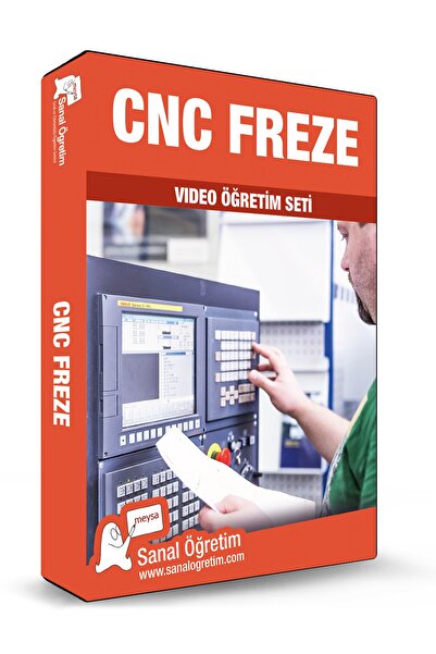Sanal Öğretim Cnc Freze Video Ders Eğitim Seti