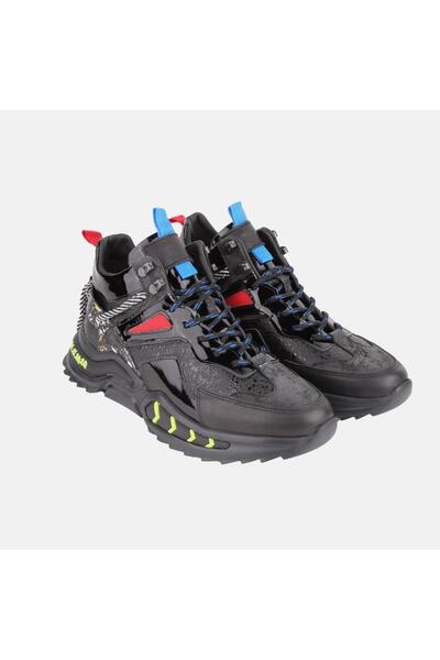 MARCOMEN 16059 Siyah Erkek Bot