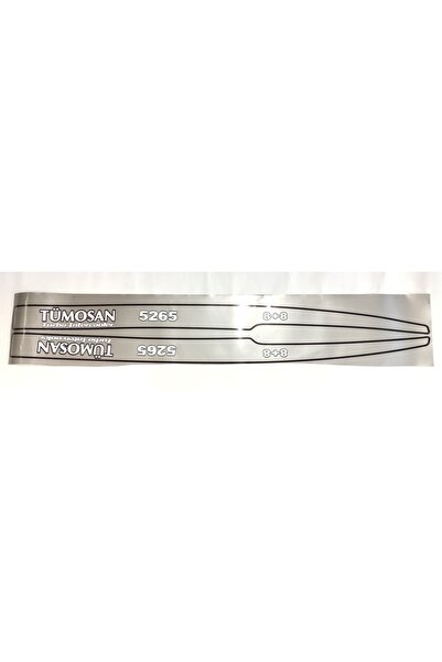 TÜMOSAN Bahçe 5265 Yan Yazı Tanıtım Etiketi Sağ-sol Takım