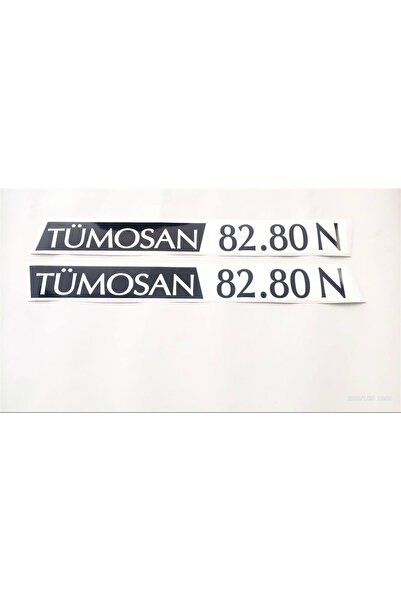 TÜMOSAN Klasik 82.80 N Yan Yazı Tanıtım Etiketi (1996-2000 Model) Sağ-sol Takım