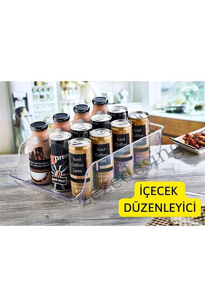 zezedesing Πολλαπλών χρήσεων Ποτό-Ψυγείο - Οργανωτής Ντουλάπας και Συρταριέρα Organizer Μεγάλο Μέγεθος