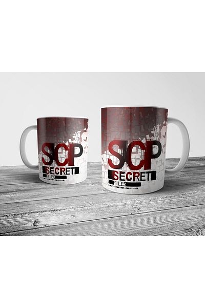 Pixxa Scp: Secret Files Mug Cup Model 1