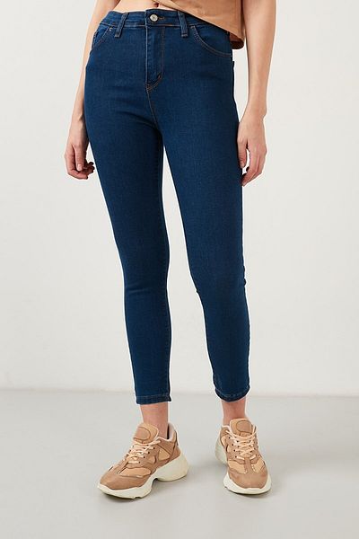 Trn JNS Pantaloni de blugi skinny de culoare albastră