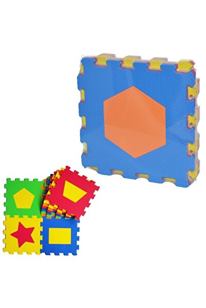 BYR 90-955 Eco Eva 33x33 Geomeric Shaped Play Mat 7mm
