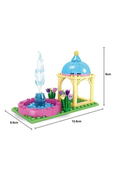 Generic Brand Ausini My Fairy 45 Piece Figure and Ornament Pool Camellia