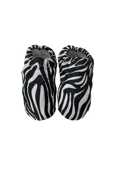 Gebelog Zebra Non-Slip Sole Baby Booties