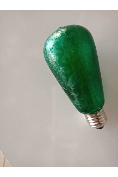 YÜCEL 6 W Rustik Flament Led Ampul E27 Duy Günışık Yeşil Cam