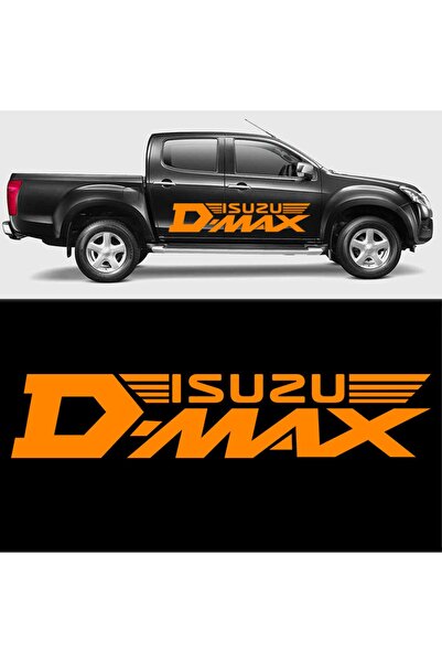 Melek Pazarı ملصق سيارة متوافق مع Isuzu D-max مقاس 25 × 5 سم، ملصق سيارة للطر...