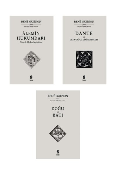 İnsan Yayınları Rene Guenon Kitapları 3'lü Set- Alemin Hükümdarı/ Doğu Ve Bat...