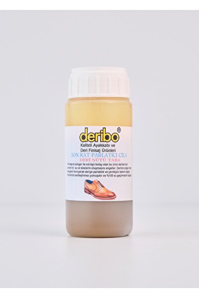 deribo Son Kat Parlatıcı Cila Deri Sütü. Sünger Hediyeli.