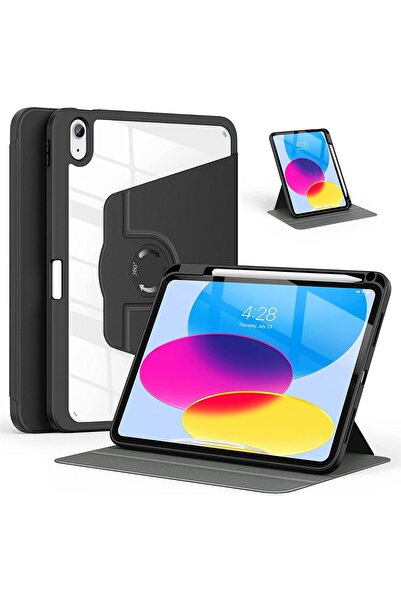 Fuchsia 10.9 Inc 10.Nesil Uyumlu 360° Dönebilen Standlı Pino iPad Tablet Kılıfı