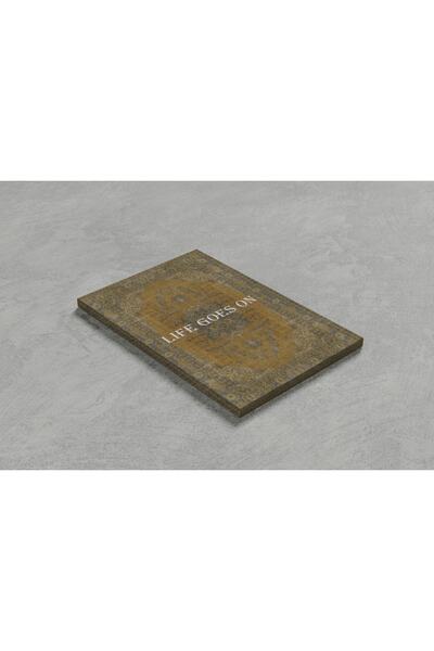 RUGSMODERN Kanvas Tablo Lıfe Goes On Vintage Temalı 111