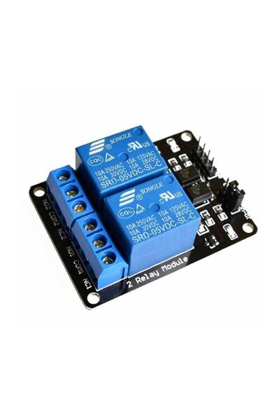 Arduino Çiftli 12 V Uyumlu Röle Kartı