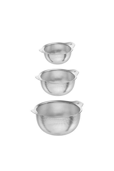 ZWILLING Set of 3 Stainless Steel Wire Strainer - 24cm, 20cm and 16cm
