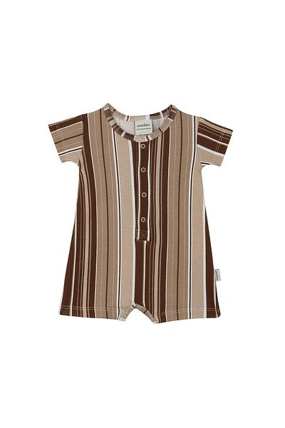 Antebies Short Sleeve Vertical Striped Barbatöz